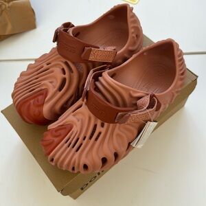New Saleh Bembury Pollex Clog Croc Blush Men’s 9 / Womens 11 Unisex AUTH